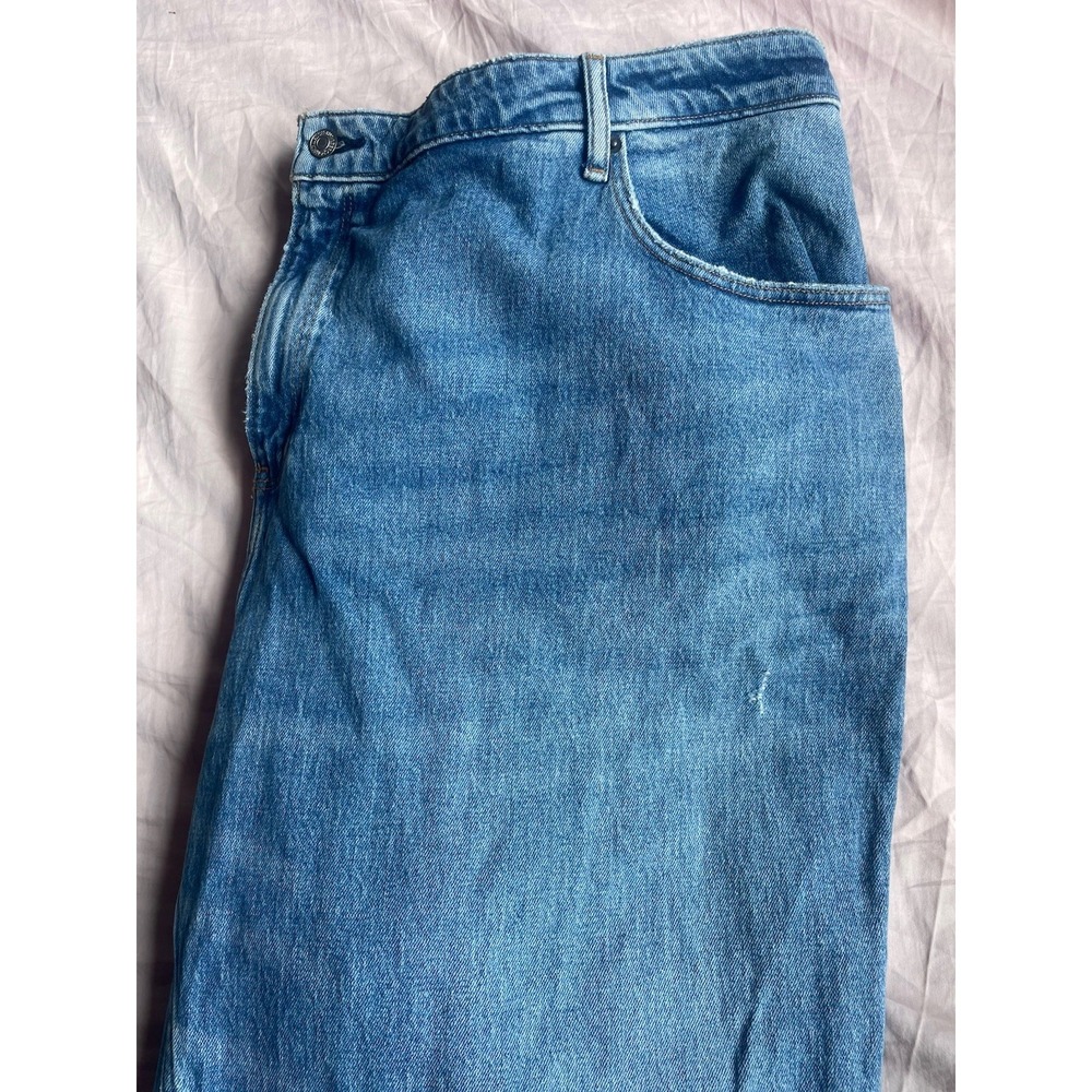 Abercrombie & Fitch Womens 37L 90s Relaxed High Rise Denim Jeans Curve Love Plus